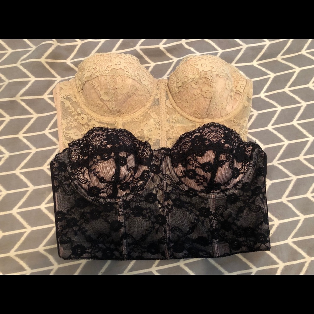 F21 Lace Bandeaus